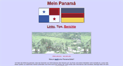 Desktop Screenshot of mein-panama.de