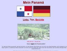 Tablet Screenshot of mein-panama.de